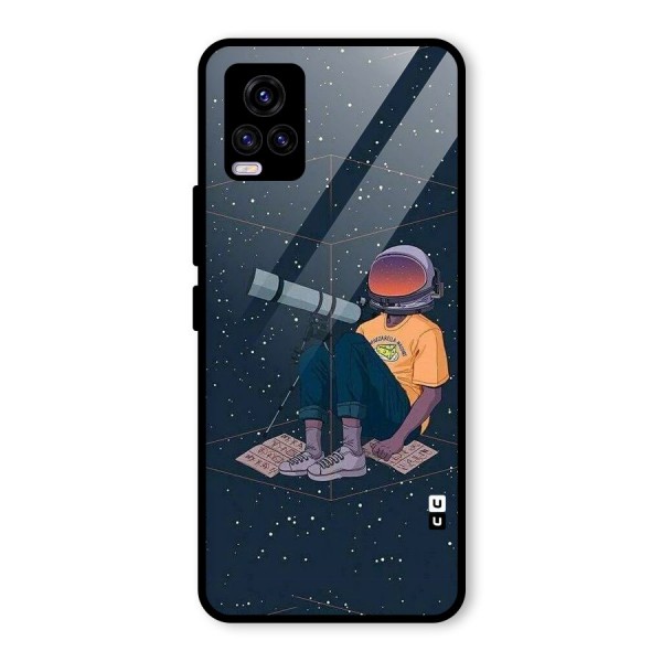 AstroNOT Glass Back Case for Vivo V20