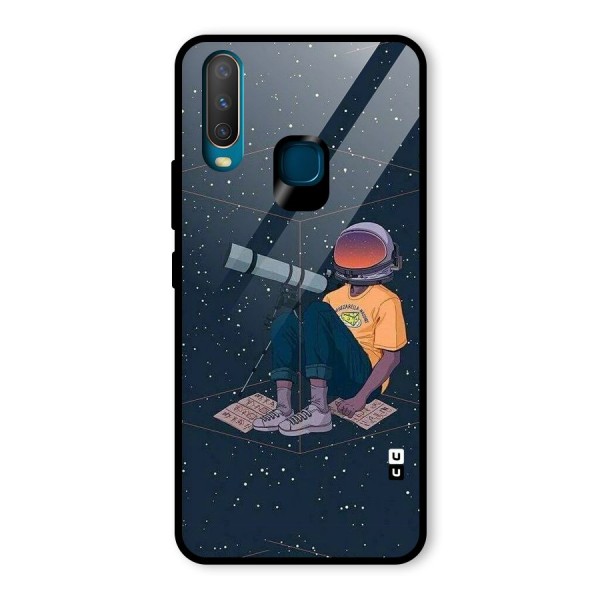 AstroNOT Glass Back Case for Vivo Y12