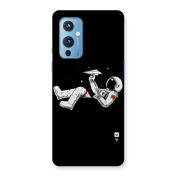 Astronaut Aeroplane Back Case for OnePlus 9