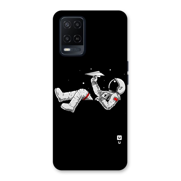 Astronaut Aeroplane Back Case for Oppo A54