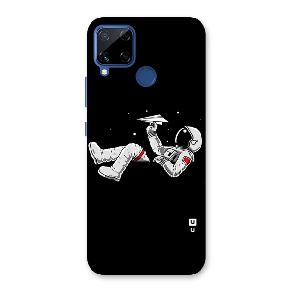 Astronaut Aeroplane Back Case for Realme Narzo 30A