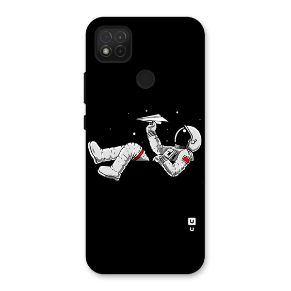 Astronaut Aeroplane Back Case for Redmi 9C