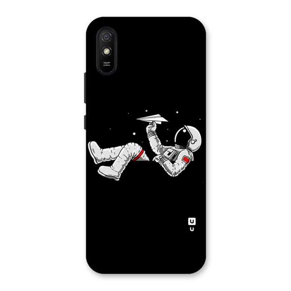 Astronaut Aeroplane Back Case for Redmi 9i