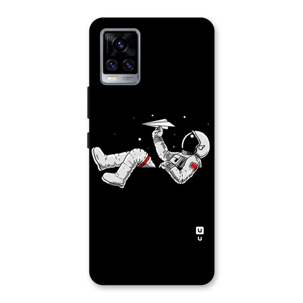 Astronaut Aeroplane Back Case for Vivo V20 Pro