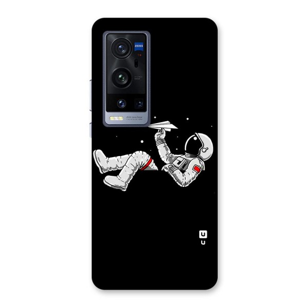 Astronaut Aeroplane Back Case for Vivo X60 Pro Plus