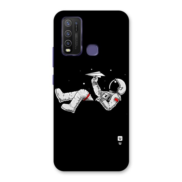 Astronaut Aeroplane Back Case for Vivo Y30