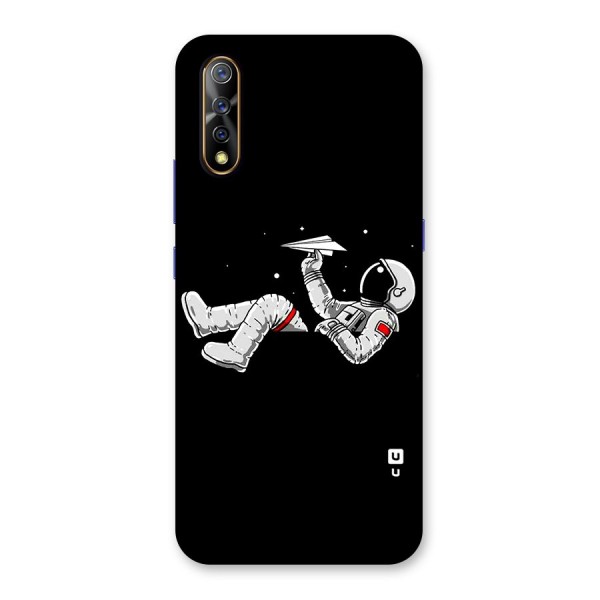 Astronaut Aeroplane Back Case for Vivo Z1x