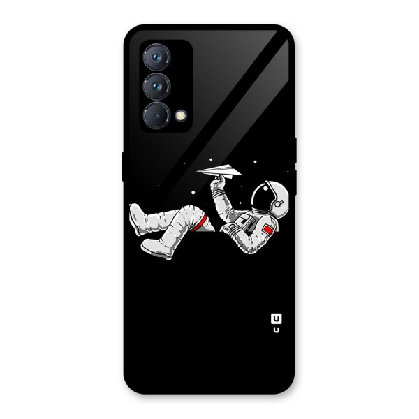 Astronaut Aeroplane Glass Back Case for Realme GT Master Edition