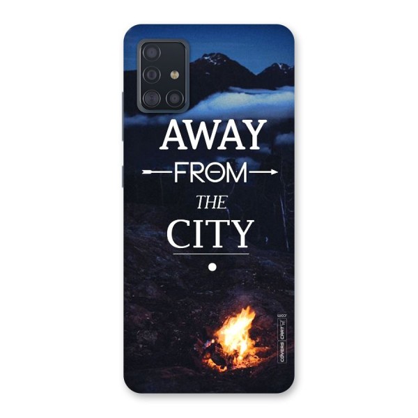 Away From City Back Case for Galaxy A51