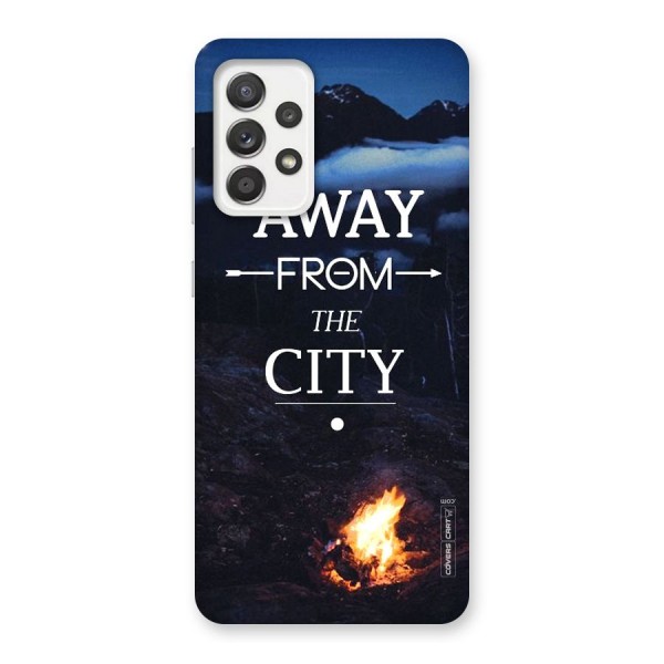 Away From City Back Case for Galaxy A52