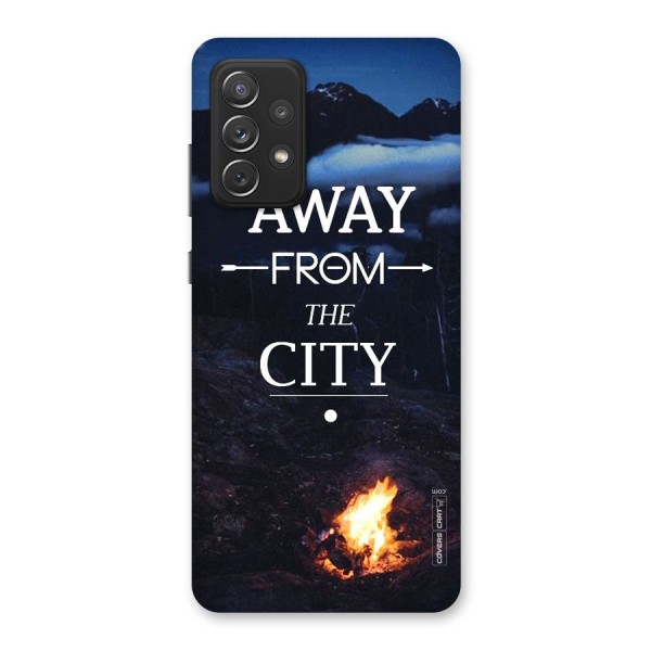 Away From City Back Case for Galaxy A72