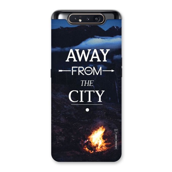 Away From City Back Case for Galaxy A80