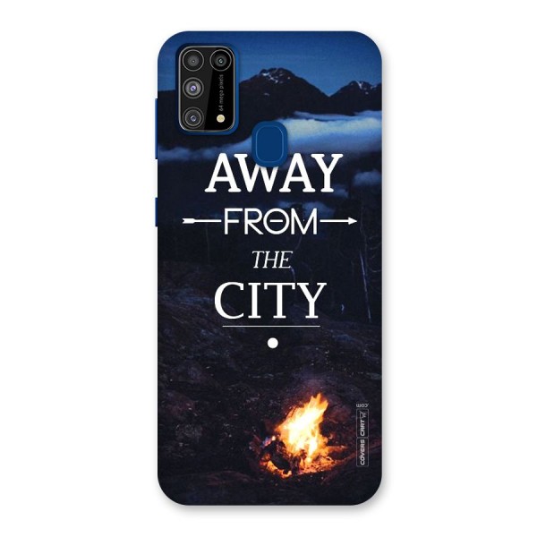 Away From City Back Case for Galaxy F41