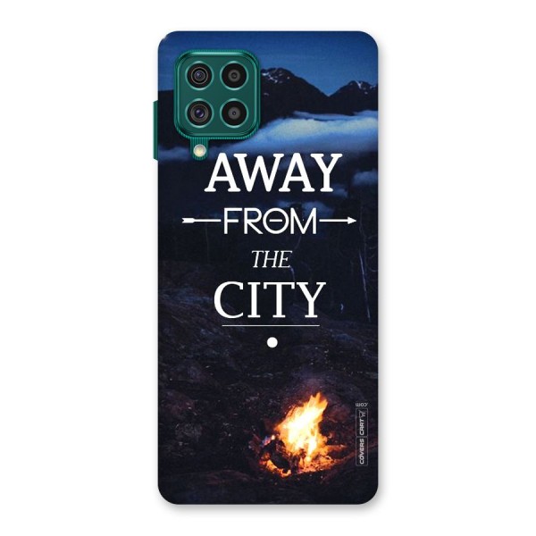 Away From City Back Case for Galaxy F62