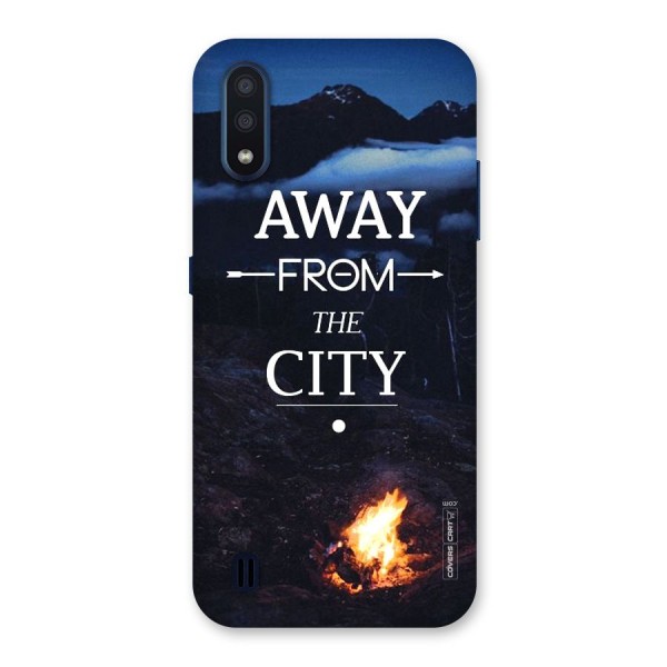 Away From City Back Case for Galaxy M01