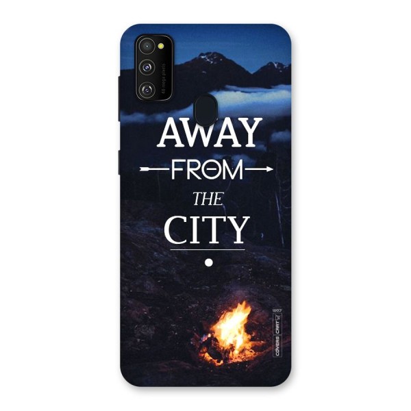 Away From City Back Case for Galaxy M21