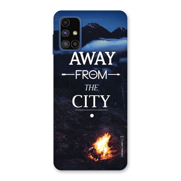 Away From City Back Case for Galaxy M51