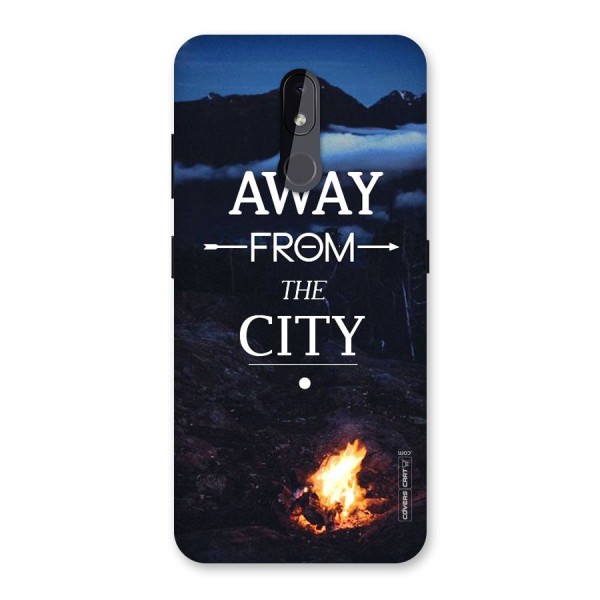 Away From City Back Case for Nokia 3.2