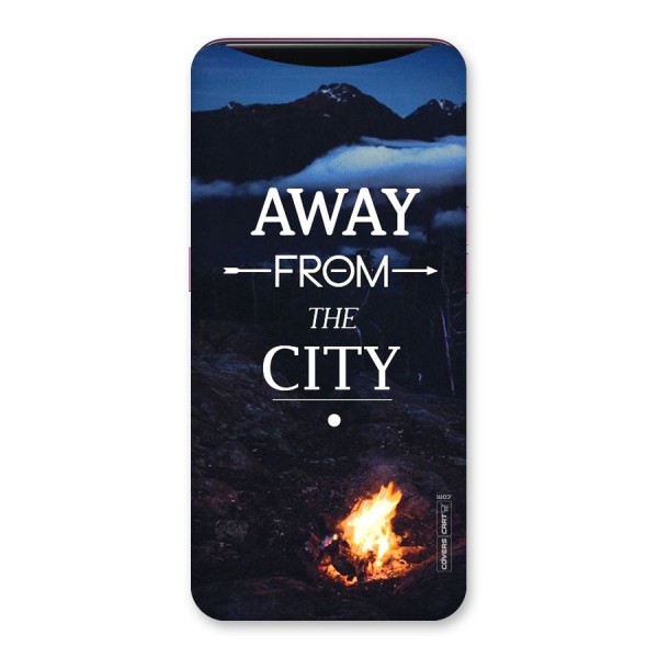 Away From City Back Case for Oppo Find X