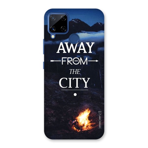 Away From City Back Case for Realme C12