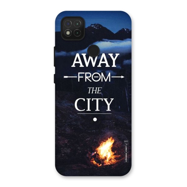 Away From City Back Case for Redmi 9C