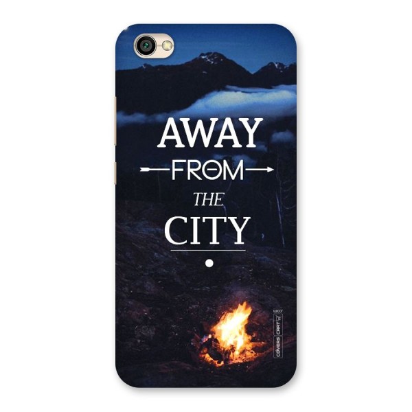 Away From City Back Case for Redmi Y1 Lite