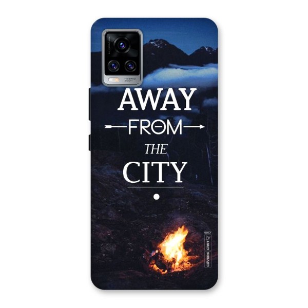 Away From City Back Case for Vivo V20 Pro