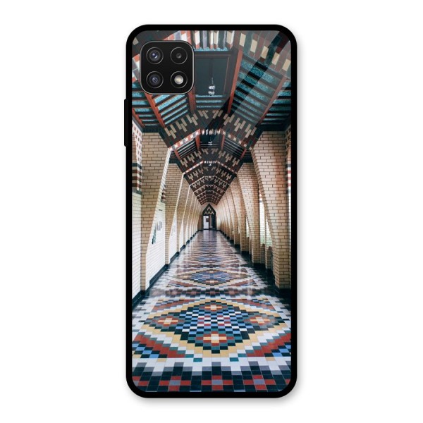 Awesome Architecture Glass Back Case for Galaxy A22 5G