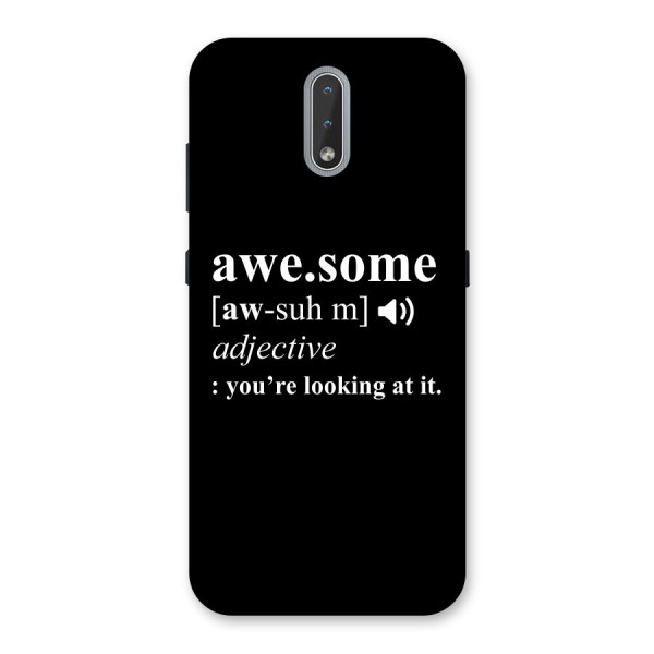 Awesome Looking at it Back Case for Nokia 2.3