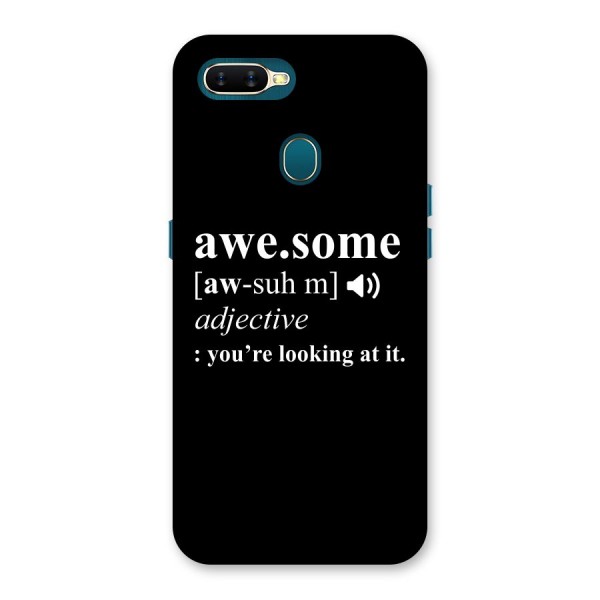 Awesome Looking at it Back Case for Oppo A12