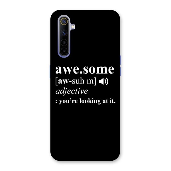 Awesome Looking at it Back Case for Realme 6