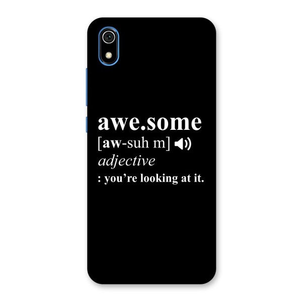 Awesome Looking at it Back Case for Redmi 7A