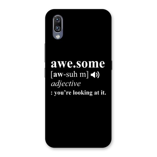 Awesome Looking at it Back Case for Vivo NEX