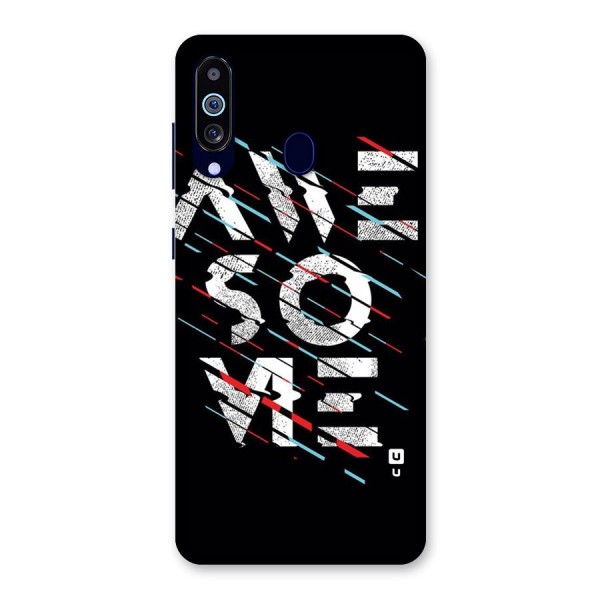 Awesome Me Back Case for Galaxy A60