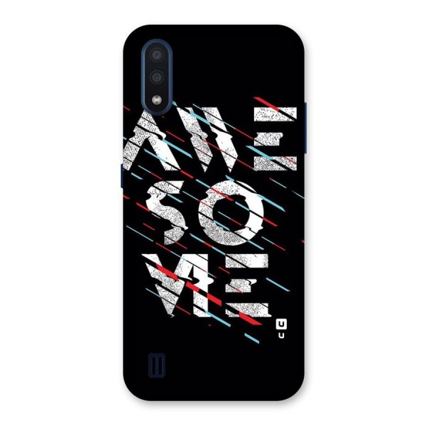 Awesome Me Back Case for Galaxy M01