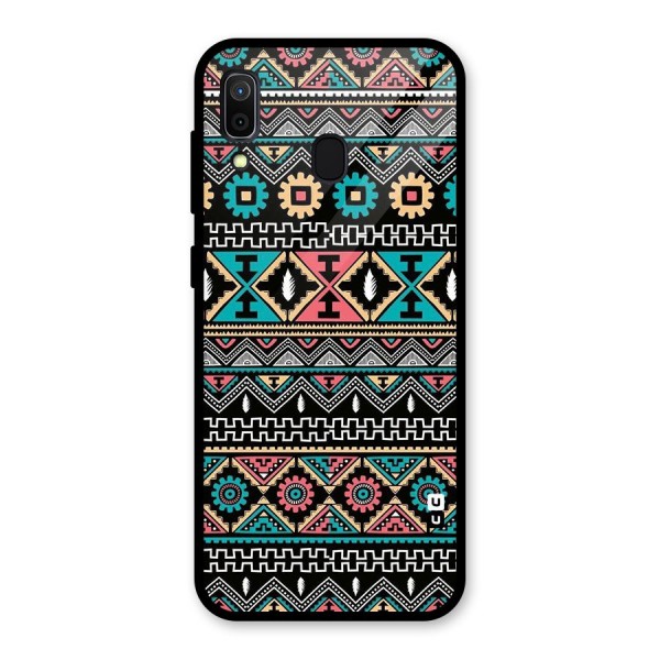 Aztec Beautiful Creativity Glass Back Case for Galaxy A30