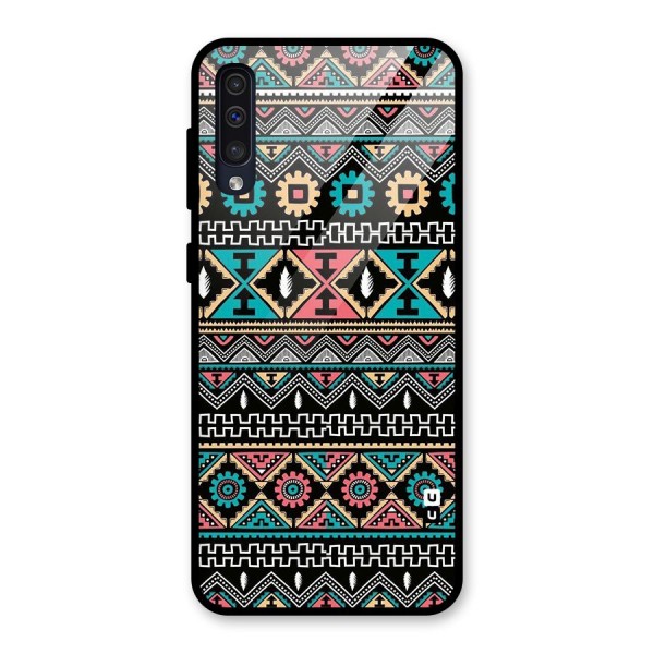 Aztec Beautiful Creativity Glass Back Case for Galaxy A50s