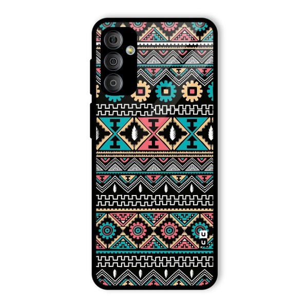 Aztec Beautiful Creativity Glass Back Case for Galaxy F23