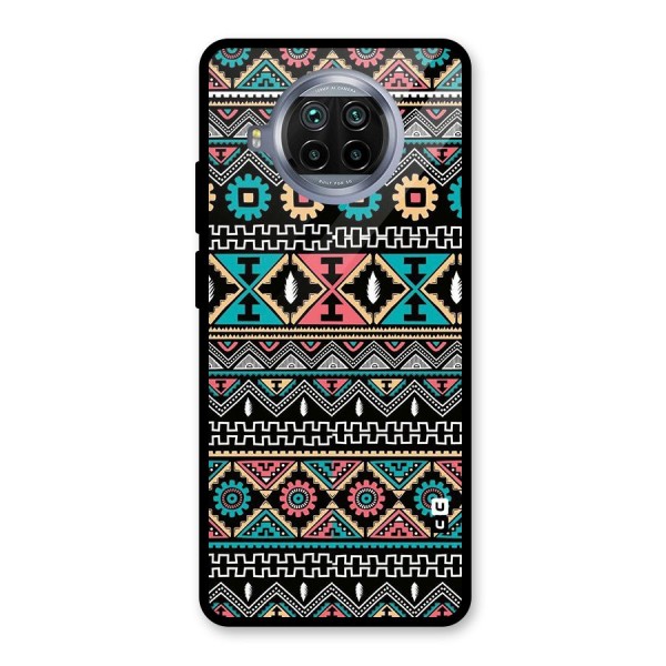 Aztec Beautiful Creativity Glass Back Case for Mi 10i