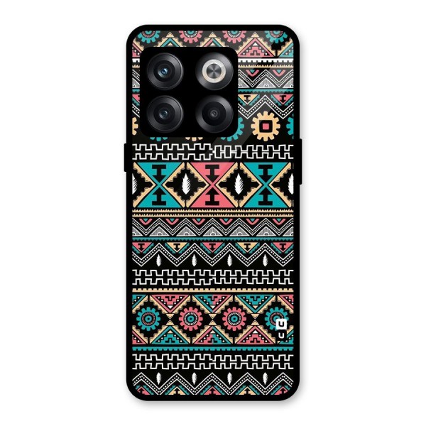 Aztec Beautiful Creativity Glass Back Case for OnePlus 10T