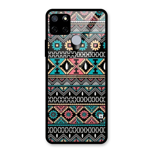 Aztec Beautiful Creativity Glass Back Case for Realme C12