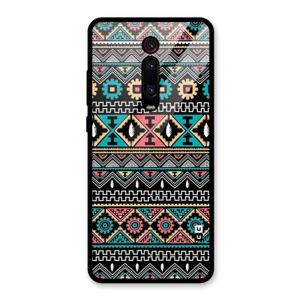 Aztec Beautiful Creativity Glass Back Case for Redmi K20