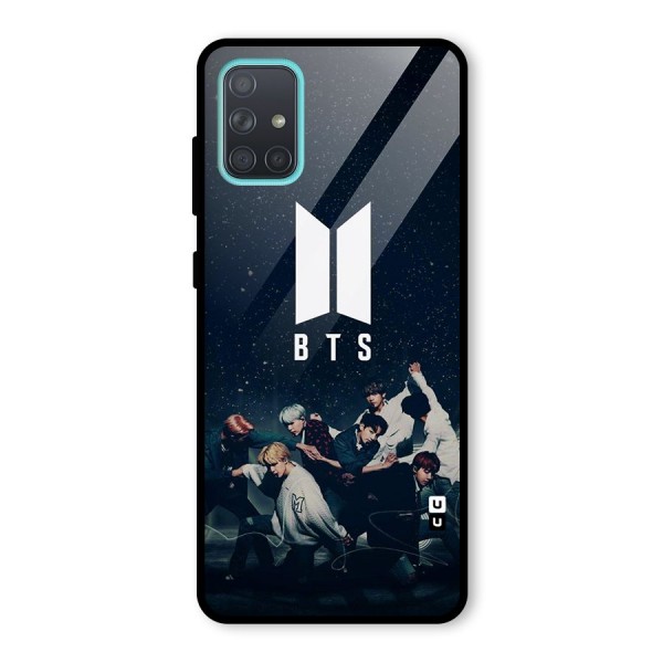 BTS Army All Glass Back Case for Galaxy A71