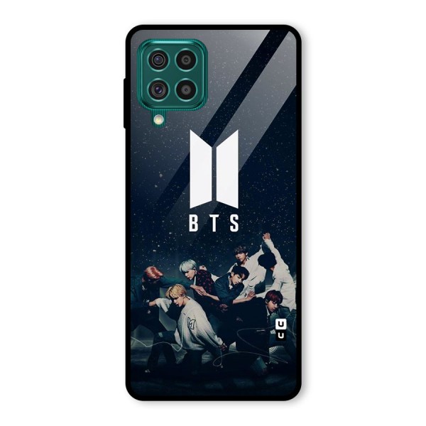 BTS Army All Glass Back Case for Galaxy F62