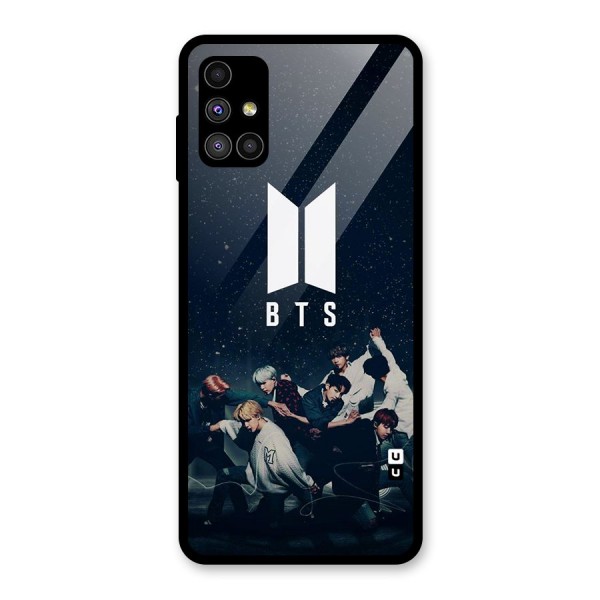 BTS Army All Glass Back Case for Galaxy M51