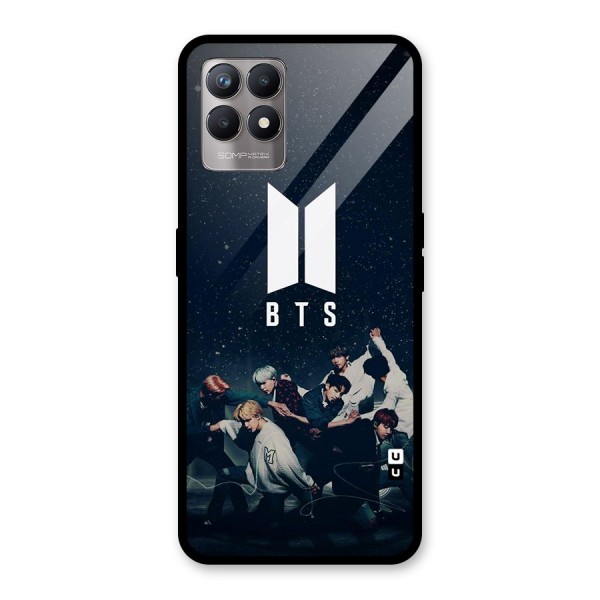 BTS Army All Glass Back Case for Realme 8i