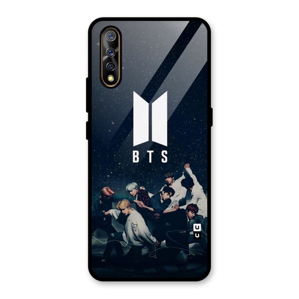 BTS Army All Glass Back Case for Vivo S1