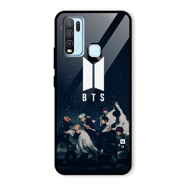 BTS Army All Glass Back Case for Vivo Y30