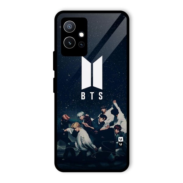 BTS Army All Glass Back Case for Vivo iQOO Z6