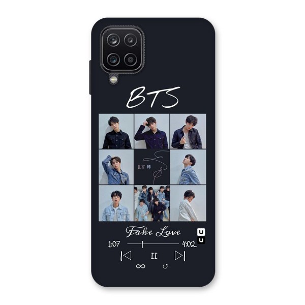 BTS Fake Love Back Case for Galaxy A12